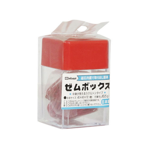ミツヤ マグネットボックス 赤 10個 FC12937-MB-250V-RD-イメージ1
