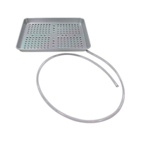 中尾アルミ製作所 アルマイト ウォーターグラストレー 水切盆 大 FC588LB-0946800