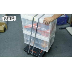 トラスコ中山 TRUSCO ゴムロープ金具 Wフックバックル 幅20mm×長1.5m (10本) 1.5 FC133GW-3289486-イメージ2