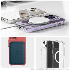 araree iPhone 14 Pro Max用MagSafe対応クリアケース DUPLE クリア AR24705I14PM-イメージ4