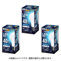 アイリスオーヤマ LED電球3個セット SETLDA4NG4EDAX3