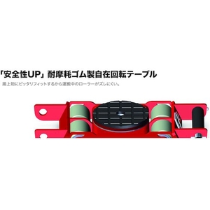 今野製作所 低床型スマートドーリー 2トン FC233HD-1148663-イメージ3