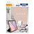 トリニティ iPad(A16 / 第10世代)用 [FLIP SHELL] 背面クリア フリップシェルケース ピンク TR-IPD26-FS-SMPK-イメージ1