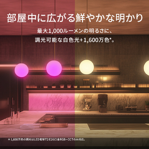 Aqara LED電球 T2 E26口金 CCT LBL01E-イメージ4