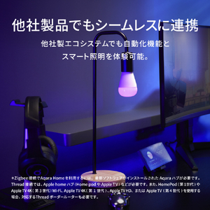 Aqara LED電球 T2 E26口金 CCT LBL01E-イメージ7