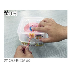 ユタカメイク ひも収納ボックス 大 クリアー FC497GC-7946457-イメージ2