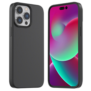 araree iPhone 14 Pro Max用MagSafe対応シリコンケース TYPOSKIN ブラック AR24706I14PMBK-イメージ1