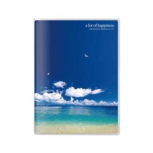 ハクバ Pポケットアルバム（ポストカードサイズ 20枚収納） 海と鳥 APNP-PC20-UTT-イメージ1
