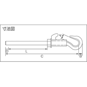 浪速鉄工 リターンバックル FC618FS-4747763-イメージ2