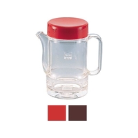 リス ノーブル とんかつソース入れ 赤 FCL6032-025183001