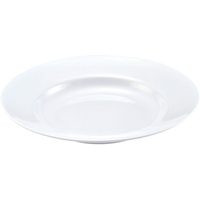 エンテック ラーメンどんぶり受皿(スープ皿 9吋)白 FC72741-NO.50W