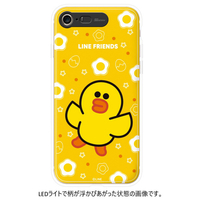 LINE FRIENDS iPhone SE(第3世代)/SE(第2世代)/8/7用LINE FRIENDS LIGHT UP CASE サリーエッグ KCL-LSA002