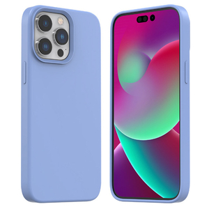 araree iPhone 14 Pro Max用MagSafe対応シリコンケース TYPOSKIN シエラブルー AR24707I14PMBL-イメージ1