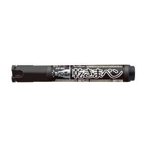 シヤチハタ 乾きまペン 太字 角芯 黒 1本 F825275-K-199Nｸﾛ-イメージ1
