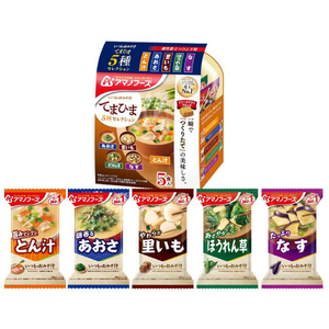 アマノフーズ いつものおみそ汁 てまひま5種セレクション FCG193Y-イメージ2