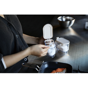 シービージャパン ワンタッチ開閉 調味料ポット ﾜﾝﾀﾂﾁﾁﾖｳﾐﾘﾖｳﾎﾟﾂﾄ-イメージ5