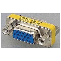 エレコム コネクタ変換アダプタ(D-Sub15pin(ミニ)メス⇔D-Sub15pin(ミニ)メス) AD-HD15F