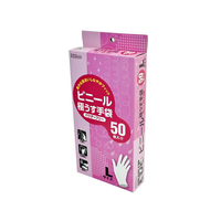 ダンロップホームプロダクツ ダンロップ/ビニール極うす手袋 パウダーフリー 50枚入 Lサイズ FC655MM