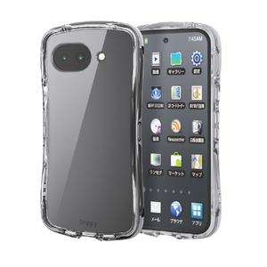エレコム Google Pixel 10a用Grippy ハイブリッドケース オールクリア 極限 クリア PM-P261GRPAKCR-イメージ2
