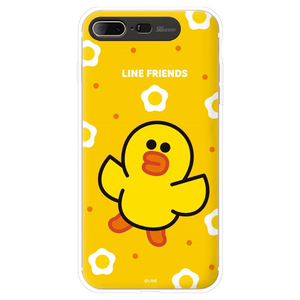 LINE FRIENDS iPhone 8 Plus/7 Plus用ケース LIGHT UP CASE サリー エッグ KCL-LSA003-イメージ2