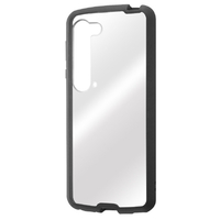 レイアウト AQUOS R5G用耐衝撃ハイブリッドケース Puffull クリア RT-AQR5GCC14/CM