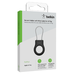 BELKIN AirTag用ワイヤー保護ケース ブラック MSC009BTBK-イメージ7