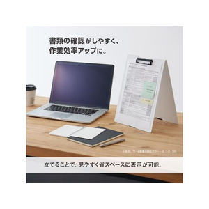 セキセイ クリップボード スタンド式 A4 ホワイト FC536PN-FB-2126-70-イメージ6