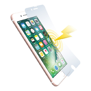 パワーサポート iPhone8 Plus/7 Plus用液晶保護フィルム PBK-07-イメージ1