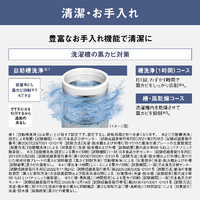 パナソニック NA-F9AKE4-S 9．0kgインバーター全自動洗濯機 e