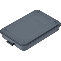 トラスコ中山 TRUSCO/トランク型工具箱 154X105X29 アーセナルグレー T-15DG FCD918B-4017339