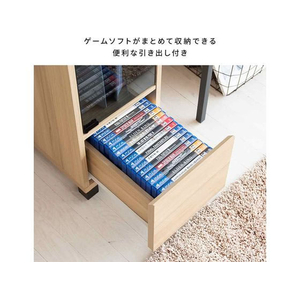 宮武製作所 ゲーム機ラック REGABO ブラウン FC931TB-GRK-003-イメージ8