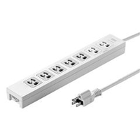サンワサプライ 電源タップ(7個口・3P・5m) TAP-F37-5KR
