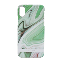 SO SEVEN iPhone XS/X用ケース CARRARE MARBLE グリーン SS11707I8