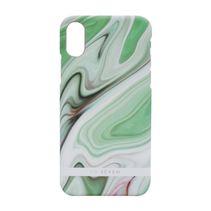SO SEVEN iPhone XS/X用ケース CARRARE MARBLE グリーン SS11707I8-イメージ1