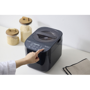 アイリスオーヤマ 家庭用精米機 ブラック KRCI-C5-B-イメージ12