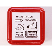 サンビー eric 浸透印 「nice holiday」 FC479PX-eric-stamp-09