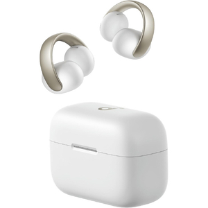 Anker Soundcore AeroClip ワイヤレスイヤフォン ホワイト&ゴールド A3388N21 Anker Soundcore AeroClip ワイヤレスイヤフォン ホワイト&ゴールド A3388N21