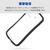 エレコム Google Pixel 10a用Grippy ハイブリッドケース フレームカラー 極限 ブラック PM-P261GRPFCKBK-イメージ4