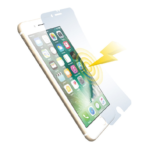 パワーサポート iPhone8 Plus/7 Plus用液晶保護フィルム PBK-08-イメージ1
