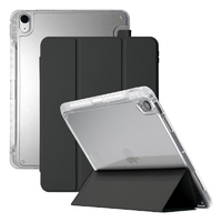 araree iPad Air(M3/M2/第5世代/4世代)用A FOLIO ペンホルダー付きハイブリッドケース ブラック AR27708