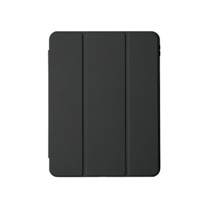 araree iPad Air(M3/M2/第5世代/4世代)用A FOLIO ペンホルダー付きハイブリッドケース ブラック AR27708-イメージ2