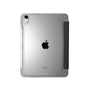 araree iPad Air(M3/M2/第5世代/4世代)用A FOLIO ペンホルダー付きハイブリッドケース ブラック AR27708-イメージ3