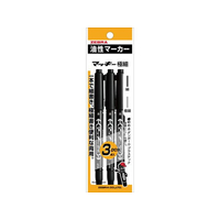 ゼブラ マッキー 極細 黒 3本入 FC695TA-P-MO-120-MC-BK3