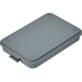 トラスコ中山 TRUSCO/トランク型工具箱 154X105X29 ライトグレー T-15LG FCD919B-4017321