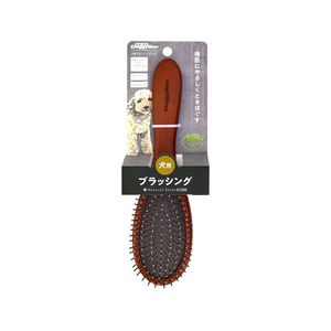ドギーマン Natural Style forDog 木製ブラッシングブラシ M FCJ948J-イメージ1