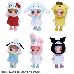 タカラトミー 【再販】リカちゃん ぷちリカちゃん サンリオキャラクターズコレクション リカちゃん ﾌﾟﾁﾘｶｻﾝﾘｵｷﾔﾗｸﾀ-ｽﾞｺﾚｸｼﾖﾝ-イメージ2