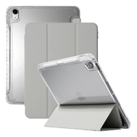 araree iPad Air(M3/M2/第5世代/4世代)用A FOLIO ペンホルダー付きハイブリッドケース ウォームグレー AR27709
