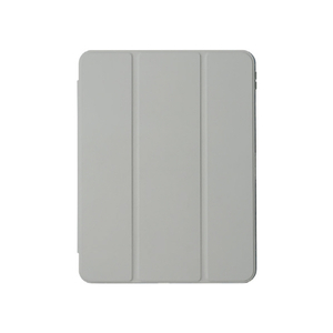 araree iPad Air(M3/M2/第5世代/4世代)用A FOLIO ペンホルダー付きハイブリッドケース ウォームグレー AR27709-イメージ2