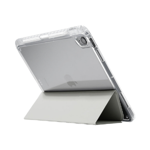 araree iPad Air(M3/M2/第5世代/4世代)用A FOLIO ペンホルダー付きハイブリッドケース ウォームグレー AR27709-イメージ4
