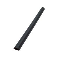トラスコ中山 安心クッション 半円型 0.9m 1本入 ブラック ブラック500.926 FC809GJ-8187045